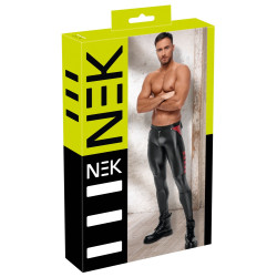 NEK Pantalon ORMETO Noir-Rouge